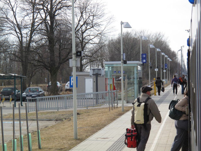 Haltestelle Staatz, 218 m