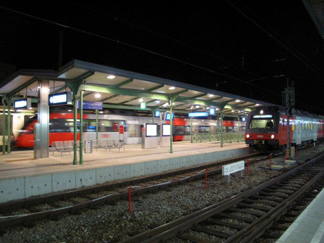 Bahnhof Wien Heiligenstadt, 169 m