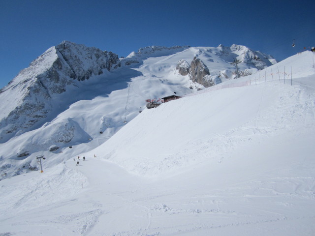 Marmolada von der Piste Padon A aus (20. März)