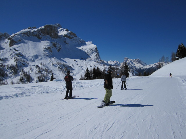 Markus auf der Piste Roa Bianca (20. März)