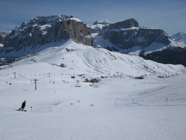 Markus auf der Piste Cinque Dita (22. März)