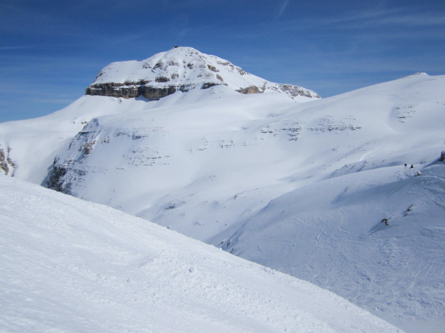 Piz Boè von der Forcella Pordoi aus (22. März)