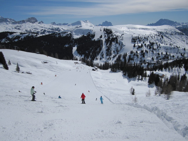 Piste des Sessellifts Costoratta (23. März)