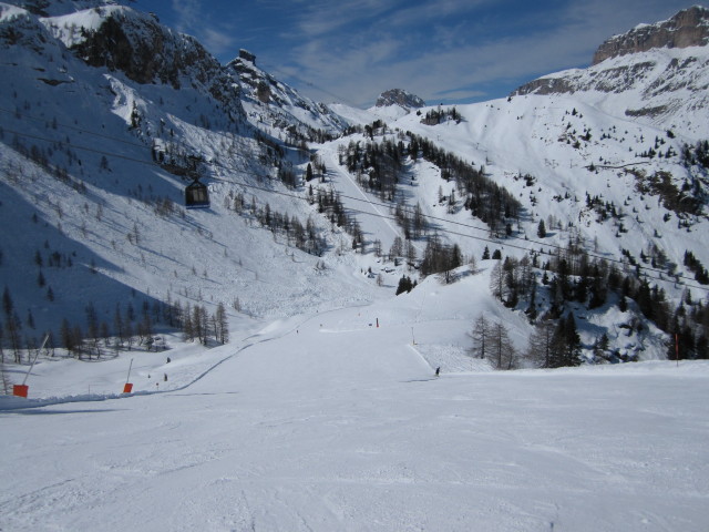 Markus auf der Piste Ornella (23. März)