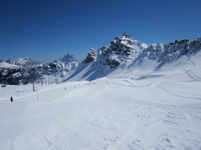 Markus auf der Piste Mesola (23. März)