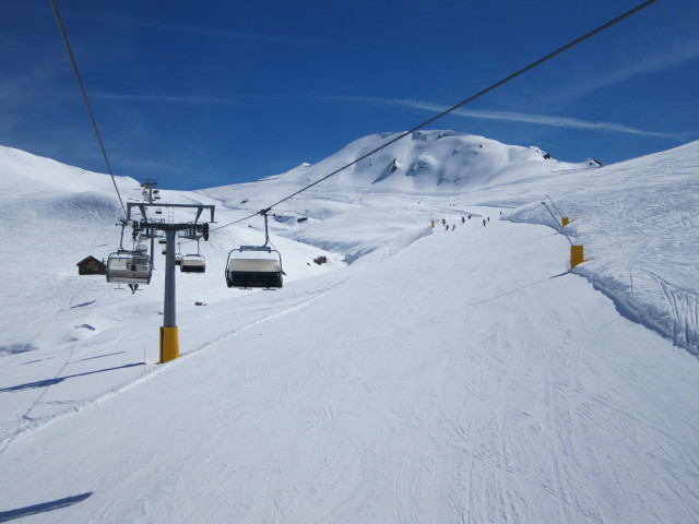 Piste Orsa Maggiore vom Sessellift Orsa Maggiore aus (24. März)