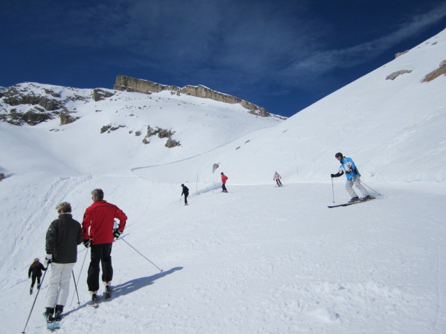 Piste der Seilbahn Falzarego/Lagazuoi (25. März)