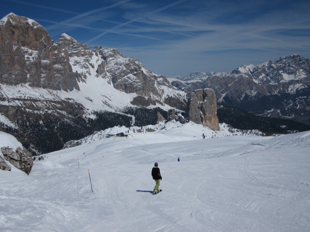 Markus auf der Piste Potor (25. März)