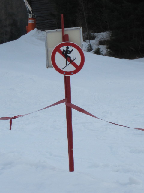 Piste der Umlaufbahn Boè (26. März)