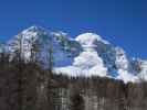 Monte Civetta vom Sessellift Valgranda-Col de la Grava aus (20. März)