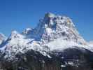 Monte Pelmo von der Bergstation des Sessellifts Pra Costa/Col Fioret aus (20. März)