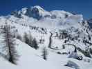 Monte Cernera vom Sessellift Fedarè/Forc.Nuvolau aus (20. März)