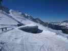 Piste Punta Rocca von der 2. Mittelstation der Seilbahn Malga-P.Rocca aus (23. März)