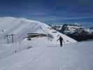 Bergstation des Sessellifts Orsa Maggiore, 2.419 m (24. März)