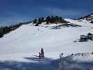 Bergstation der Umlaufbahn Pozza-Buffaure, 2.066 m (24. März)