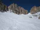 Markus zwischen Forcella Pordoi und Passo Pordoi (24. März)