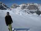 Markus neben der Piste Potor (25. März)