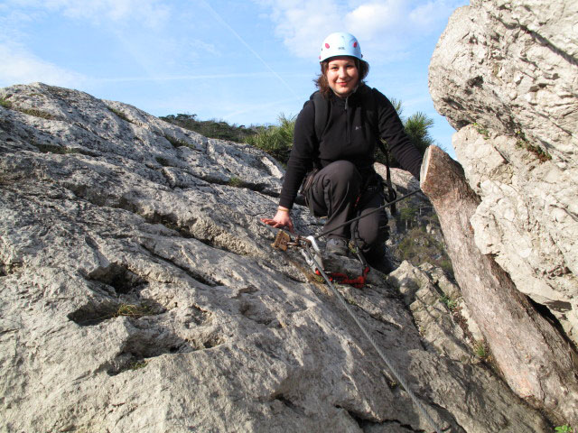 Doris im sch&ouml;nen Quergang