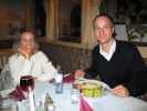 Doris und Florian im Restaurant Chianti