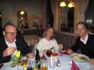 Erich, Doris und Florian im Restaurant Chianti