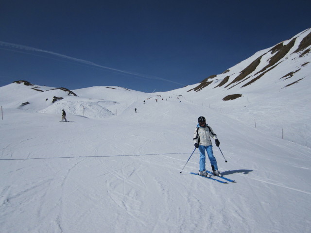 Markus und Mama auf der Piste 70 (11. Apr.)