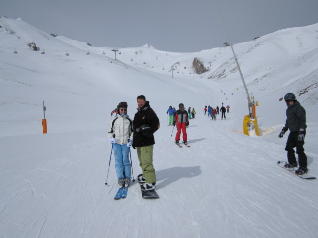 Mama und Markus auf der Piste 64 (14. Apr.)