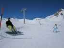 Markus und Mama auf der Piste 62 (16. Apr.)