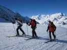 Doris, Gudrun und Ewald im Val di Rosole (18. Apr.)