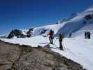 Ewald und Doris am Passo Pasquale, 3.423 m (18. Apr.)