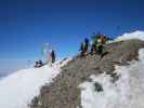 Ewald, Eva, Doris und Georg am Pizzo Tresero, 3.594 m (21. Apr.)