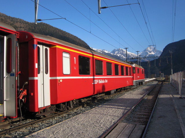 R 1917 im Bahnhof Zernez, 1.470 m