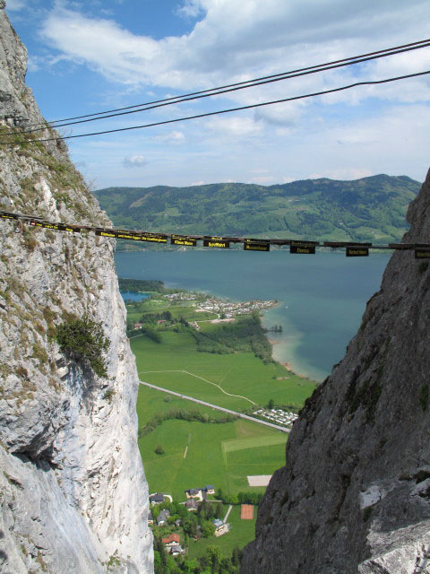 Drachenwand-Klettersteig: Hängebrücke