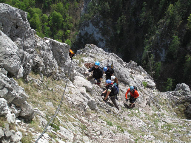 Drachenwand-Klettersteig: Zackengrat