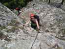 Drachenwand-Klettersteig: Carmen auf der Grauen Platte