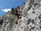 Drachenwand-Klettersteig: Carmen auf der Grauen Platte