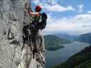 Drachenwand-Klettersteig: Carmen auf der Franzosenschanze