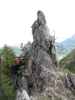 Drachenwand-Klettersteig: Carmen am Zackengrat