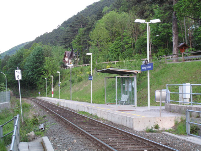 Bahnhof Waldegg-Dürnbach, 372 m