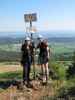 Ganghofer-Klettersteig: Doris und Katarina beim Ausstieg