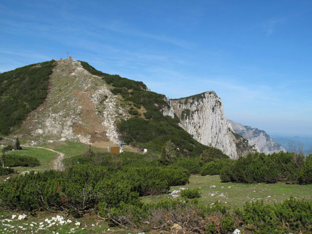 Heumahdgupf und Alberfeldkogel von der Bergstation des Edeltallifts aus
