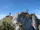 HTL Wels-Klettersteig: Axel beim Ausstieg