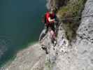 Laserer alpin-Klettersteig: Erich und Norbert auf der Himmelsleiter