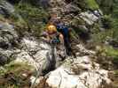 Schmied-Klettersteig: Sabrina am Weißen Pfeiler