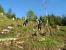 Sabrina und Romana zwischen Schmied-Klettersteig und Rabenkogl