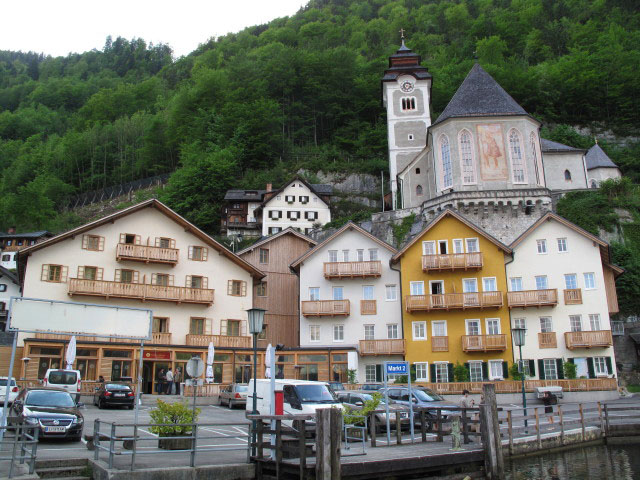 Hallstatt vom Hallstätter See aus