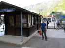 Norbert in der Schiffstation Hallstatt Markt, 508 m