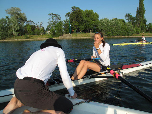 Andreas auf der Unteren Alten Donau