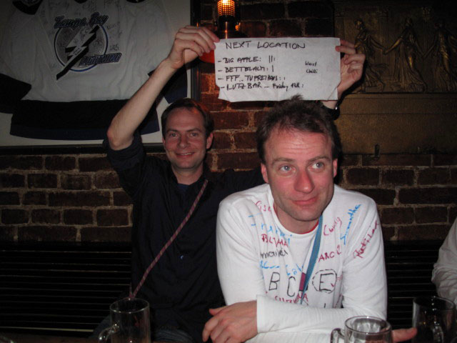 Gregor und Andreas in der 1516 Brewing Company