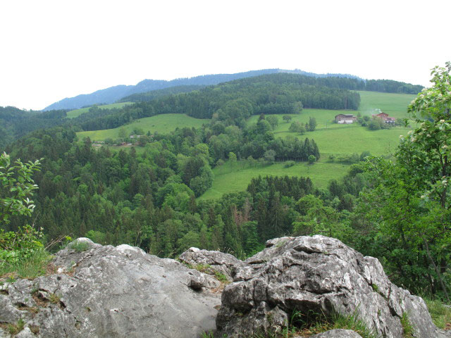 vom Thesenfelsen Richtung S&uuml;dosten