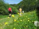 Norbert und Andreas am Kesselfallsteig zwischen Alter Sandwirt und Kesselfallklamm